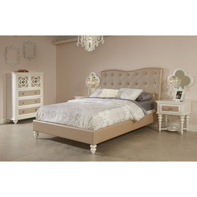 Najarian Furniture Paris Upholstered Platform Bed