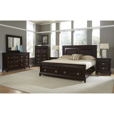 Najarian Furniture Sonoma Panel Customizable Bed..