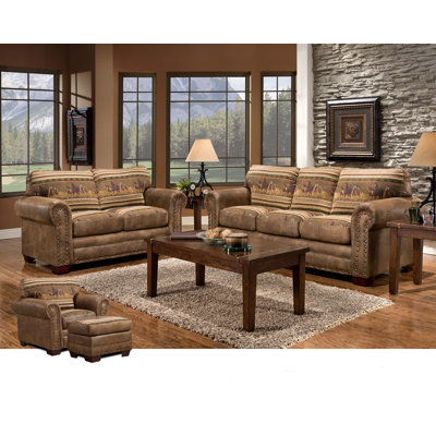American Furniture Classics Wild Horses 4 Piece ..