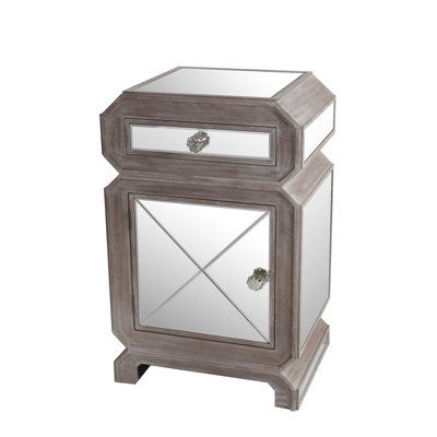 Latitude Run Briana 1 Drawer Nightstand