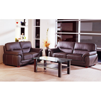 Hokku Designs Leather Living Room Collection