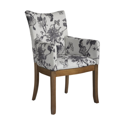 Somerton Dwelling Sophisticate Floral Arm Chair (Set of 2)