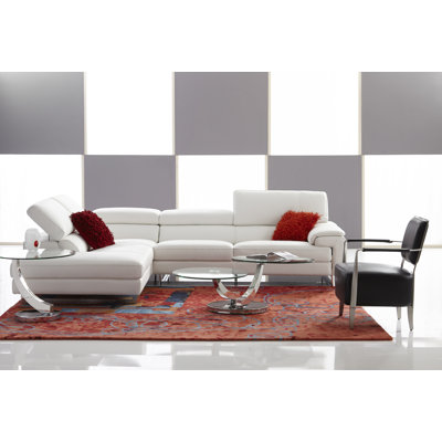 Bellini Modern Living Oscar Leather Chair