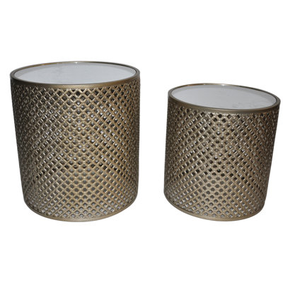 Cheungs 2 Piece Nesting Tables