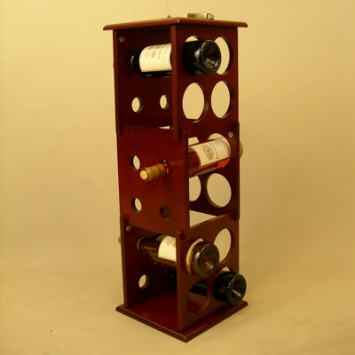 Proman Products Fuji 12 Bottle Floor Wine Rack