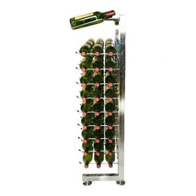 VintageView IDR Series 90 Bottle Floor Wine Rack