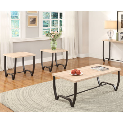 ACME Furniture Isidore 3 Piece Coffee ..