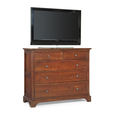 Cresent Furniture Retreat Cherry 4 Drawer Media ..