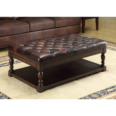 Lazzaro Leather Clarence Coffee Table