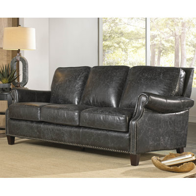 Lazzaro Leather Nathan Leather Sofa