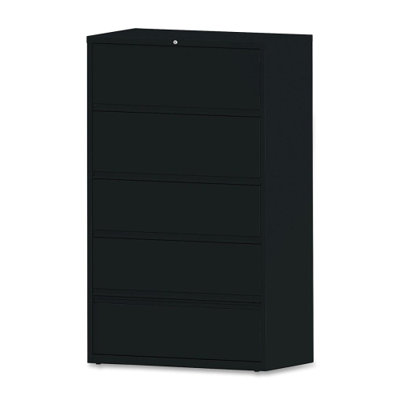 Lorell 5-Drawer Receding Files