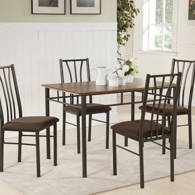 InRoom Designs 5 Piece Dining Set