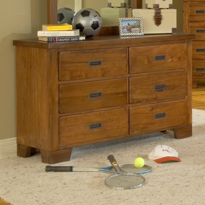 American Woodcrafters Heartland Double Dresser