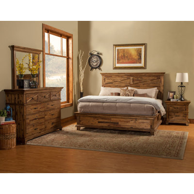 Alpine Furniture St. James Panel Customizable Bedroom Set