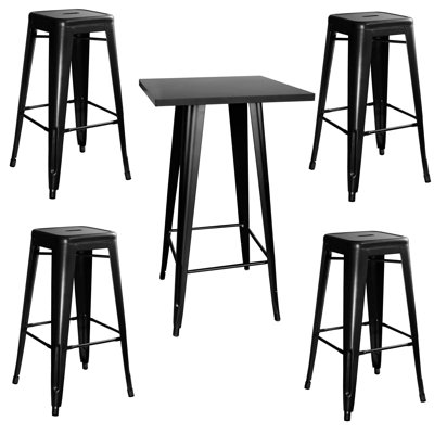 Buffalo Tools AmeriHome Loft 5 Piece Pub Table Set