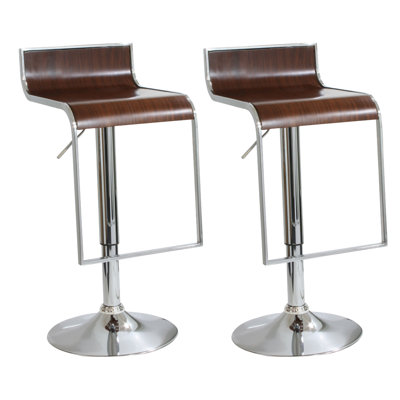 Buffalo Tools AmeriHome Adjustable Height Swivel Bar Stool (Set of 2)