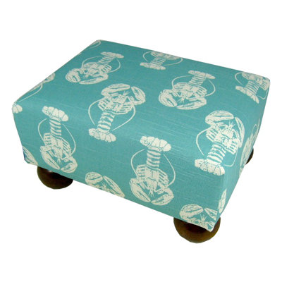 lava Lobster Ottoman