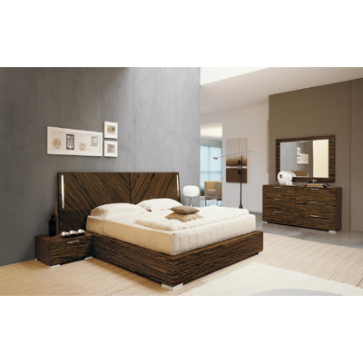 YumanMod Webb Panel Customizable Bedroom Set
