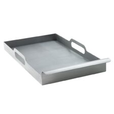 season stainless steel griddle