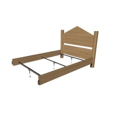 steel bed frame rails