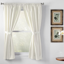 Ivory and Cream Curtains & Drapes You'll Love | Wayfair