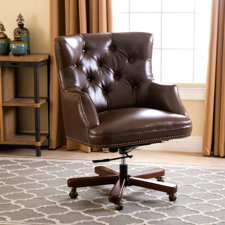 Wood Office Chairs You'll Love | Wayfair