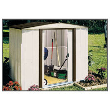 metal storage sheds you'll love wayfair