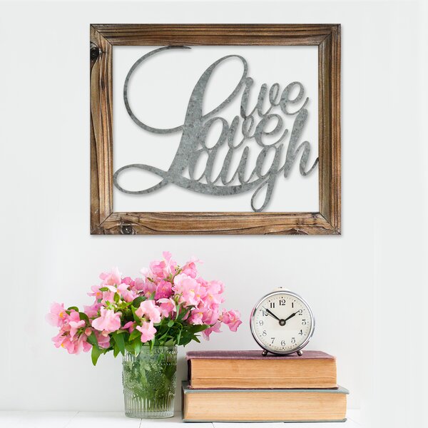 Live Laugh Love Wall Décor | Joss & Main