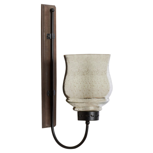 Landers Indoor/Outdoor Candle Sconce & Reviews Joss & Main