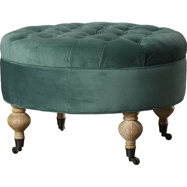 Jenette Tufted Ottoman & Reviews | Joss & Main