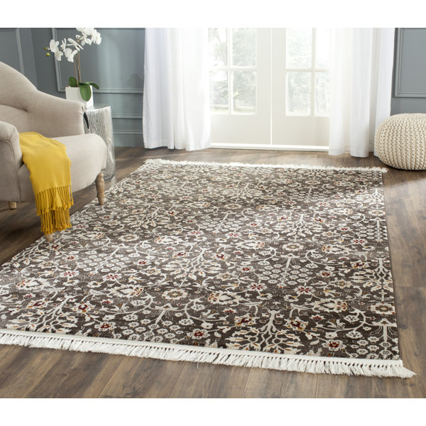 Tasmin Brown/Cream Area Rug & Reviews Joss & Main