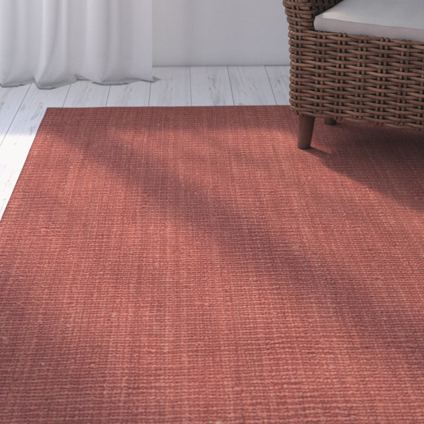 Kebira Rust Area Rug & Reviews Joss & Main