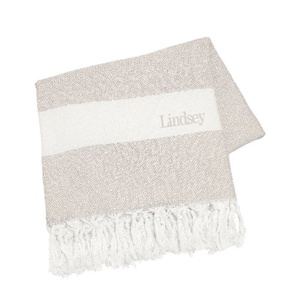 Melanie Personalized Throw & Reviews Joss & Main