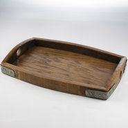 Reclaimed Barrel Stave Serving Tray