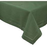 Handmade Double Hemstitch Easy Care Tablecloth