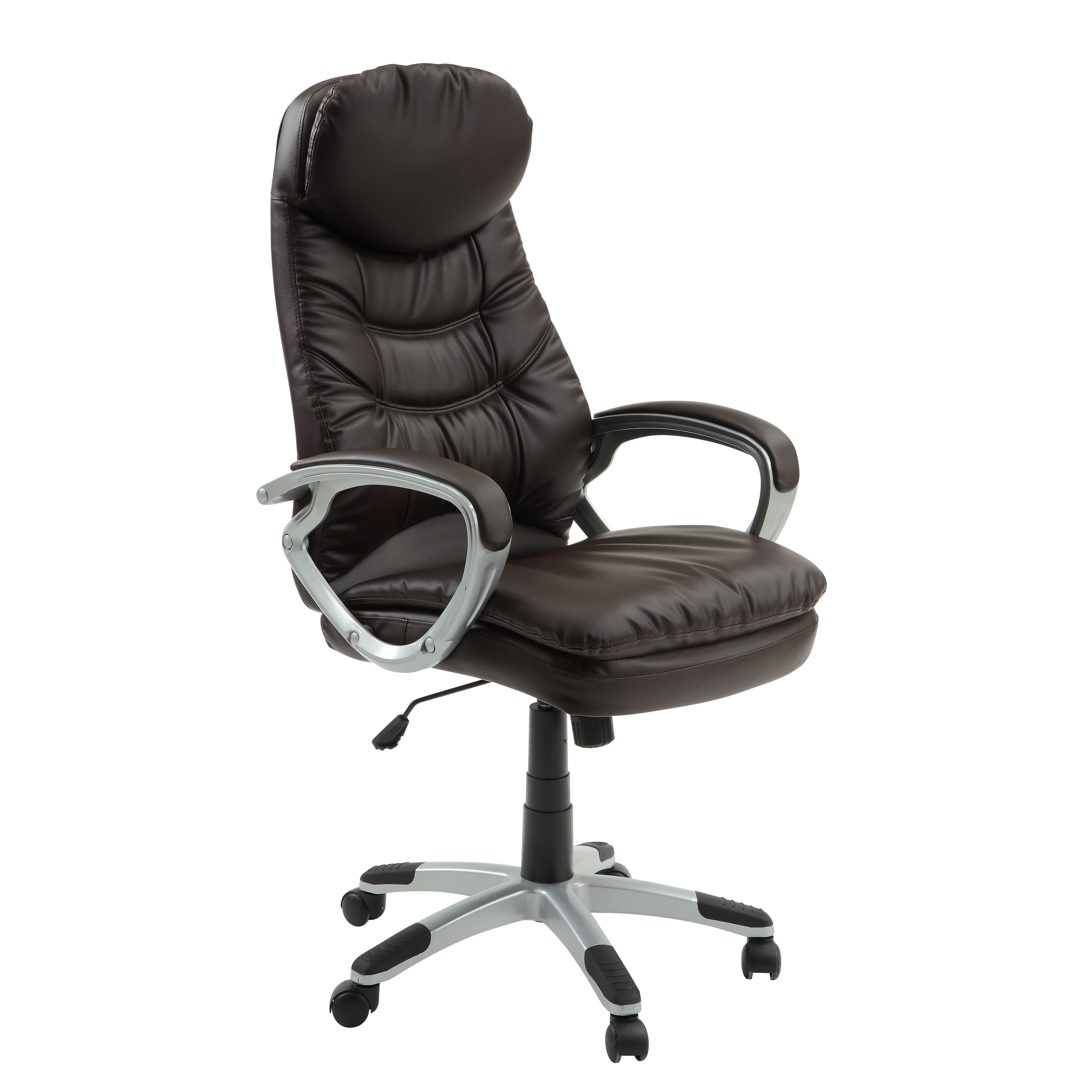 Innovex Imperium High-Back Leather Executive Chair & Reviews | Wayfair