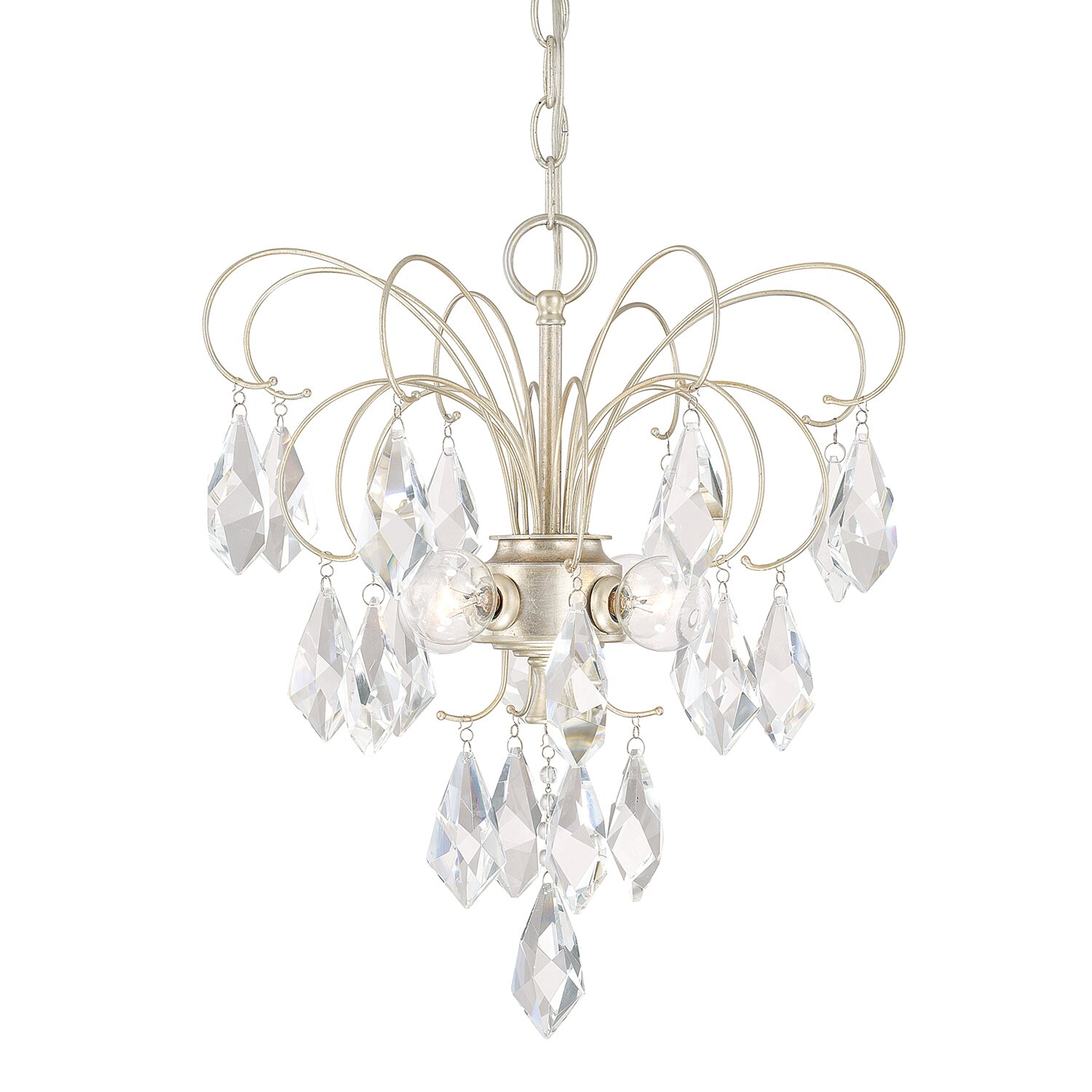 House of Hampton Oriana 4 Light Mini Chandelier & Reviews | Wayfair