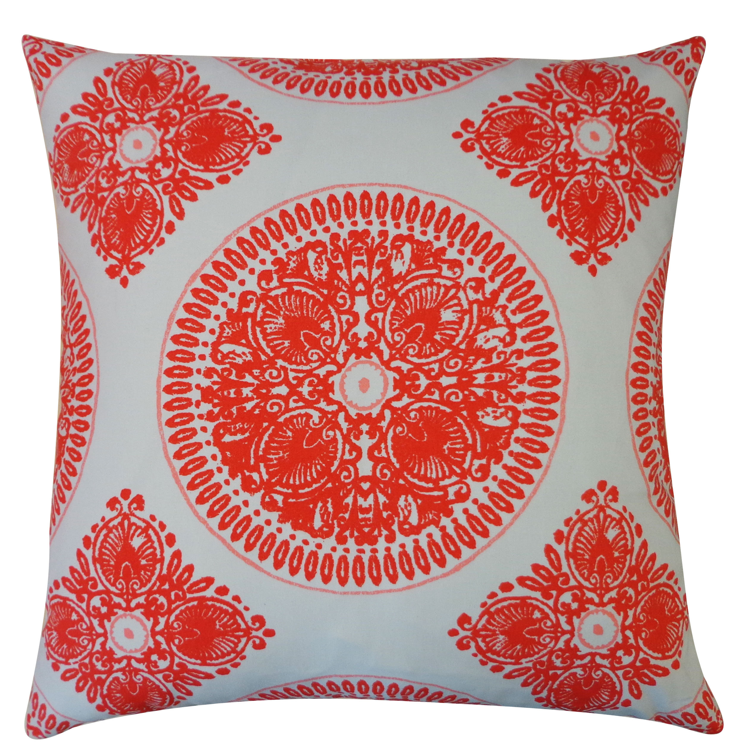Jiti Medallion Cotton Throw Pillow Wayfair