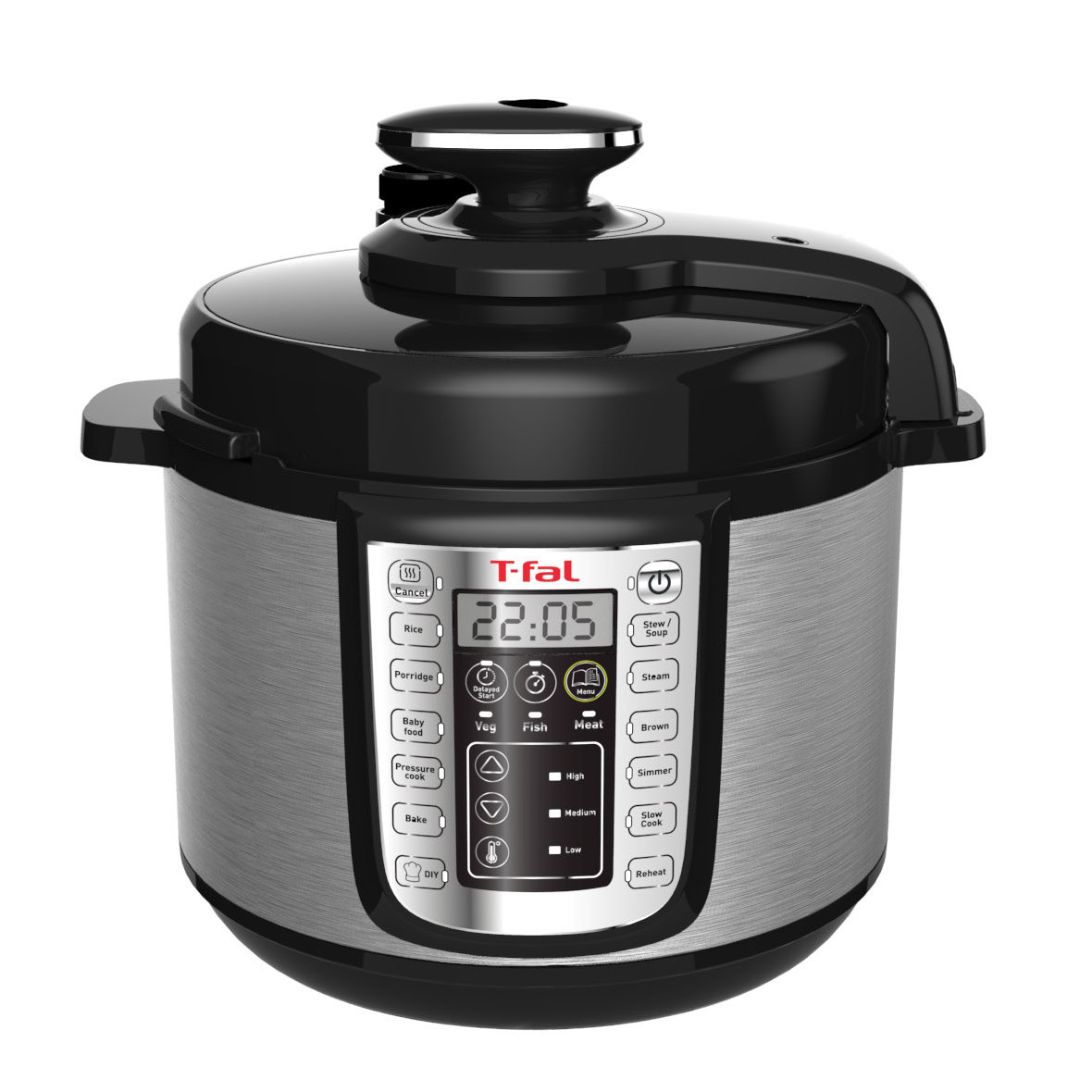 T-fal 5.3-Quart Electric Pressure Cooker & Reviews  Wayfair