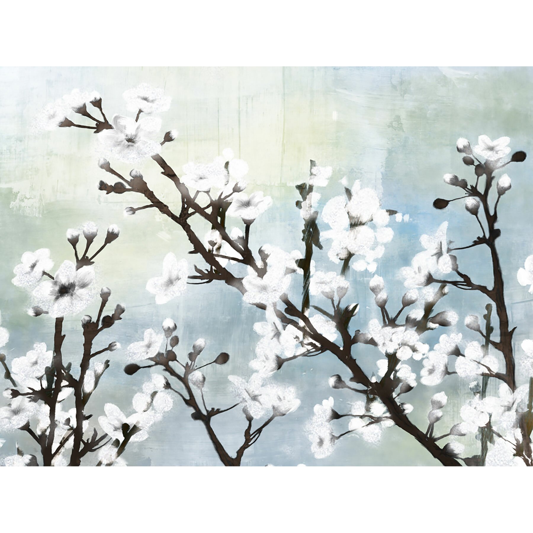 PTM Images Cherry Blossom I Painting Print on Wrapped ...