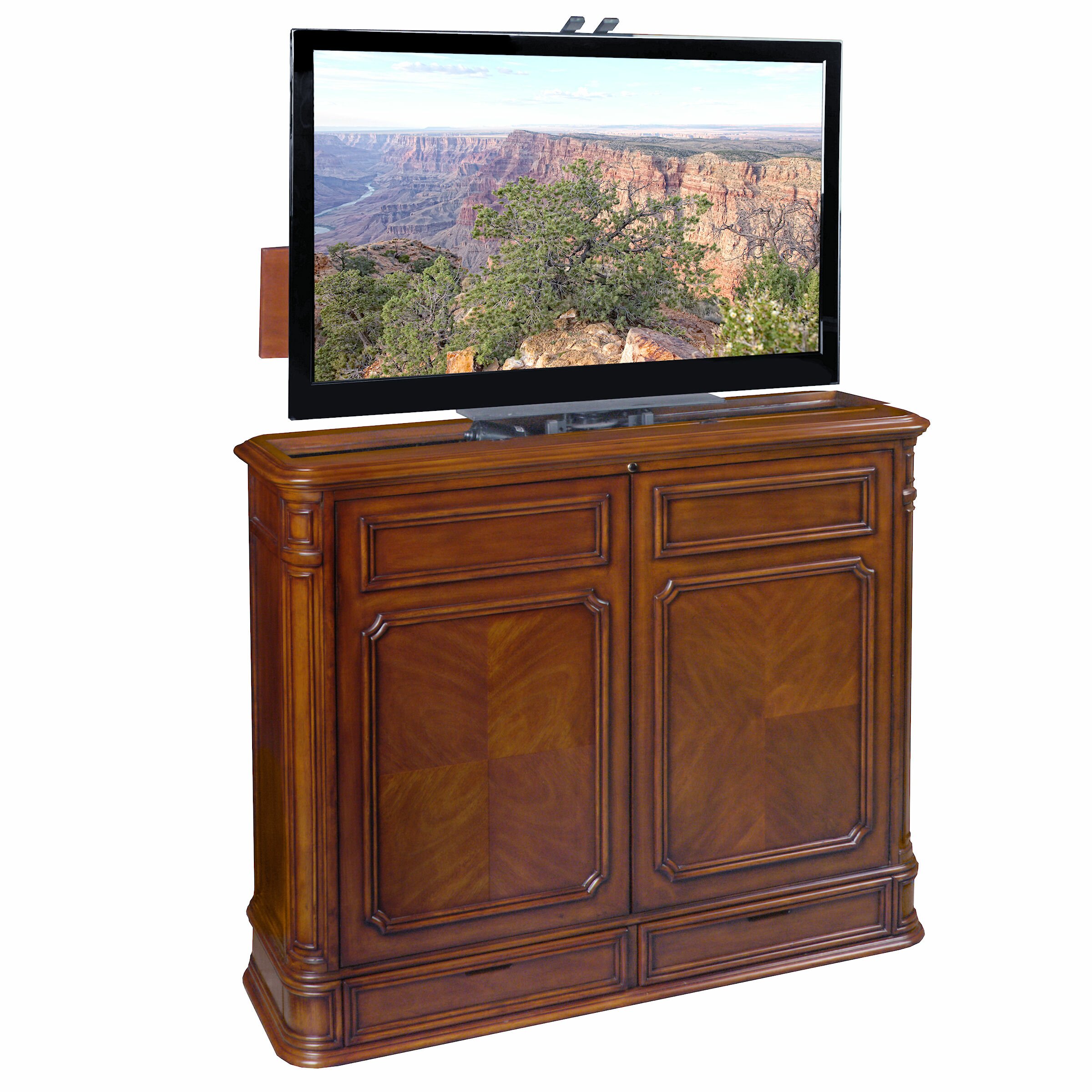 TVLIFTCABINET, Inc Crystal Pointe Swivel Lift TV Stand & Reviews | Wayfair