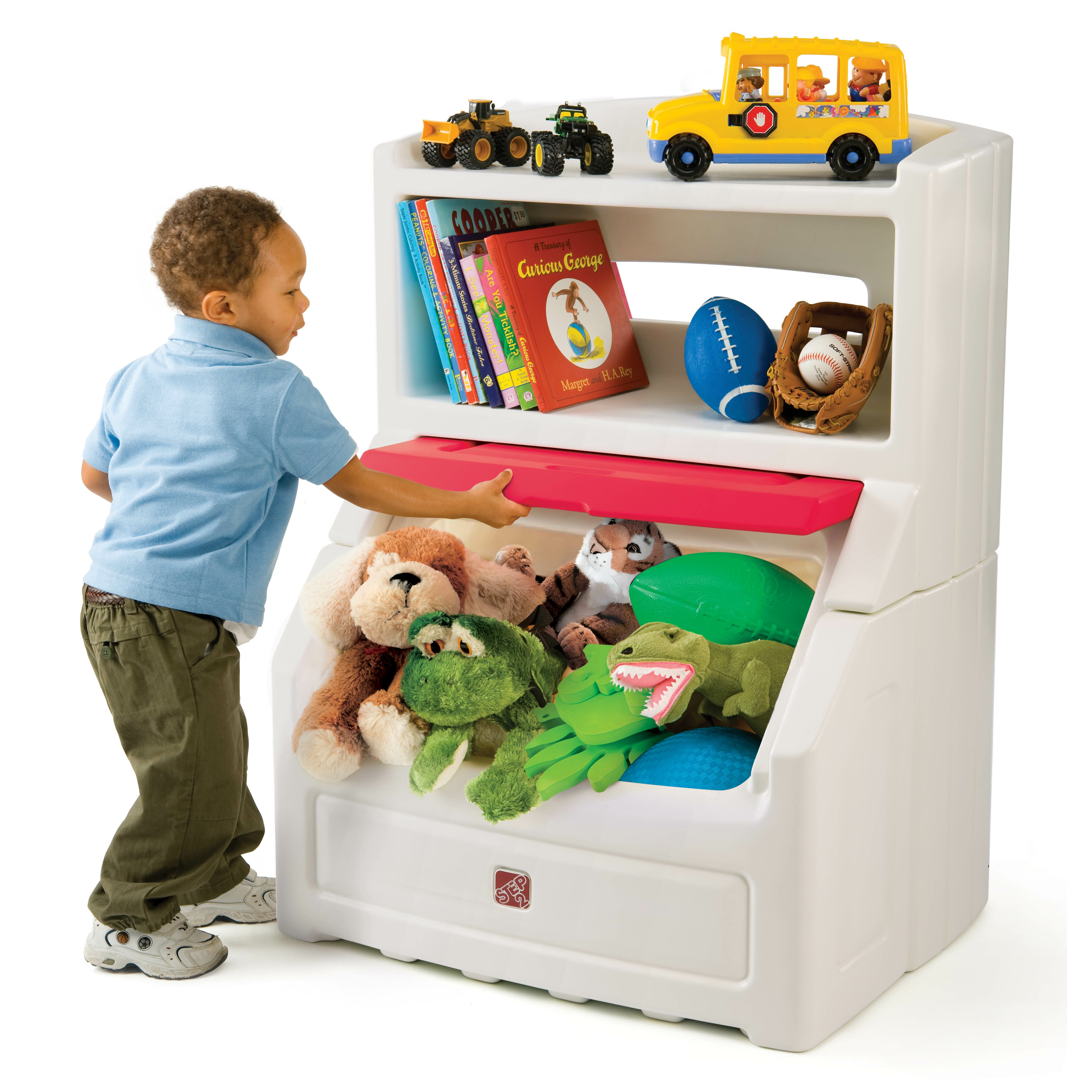 Toy box friend. New year Toy Box for children.