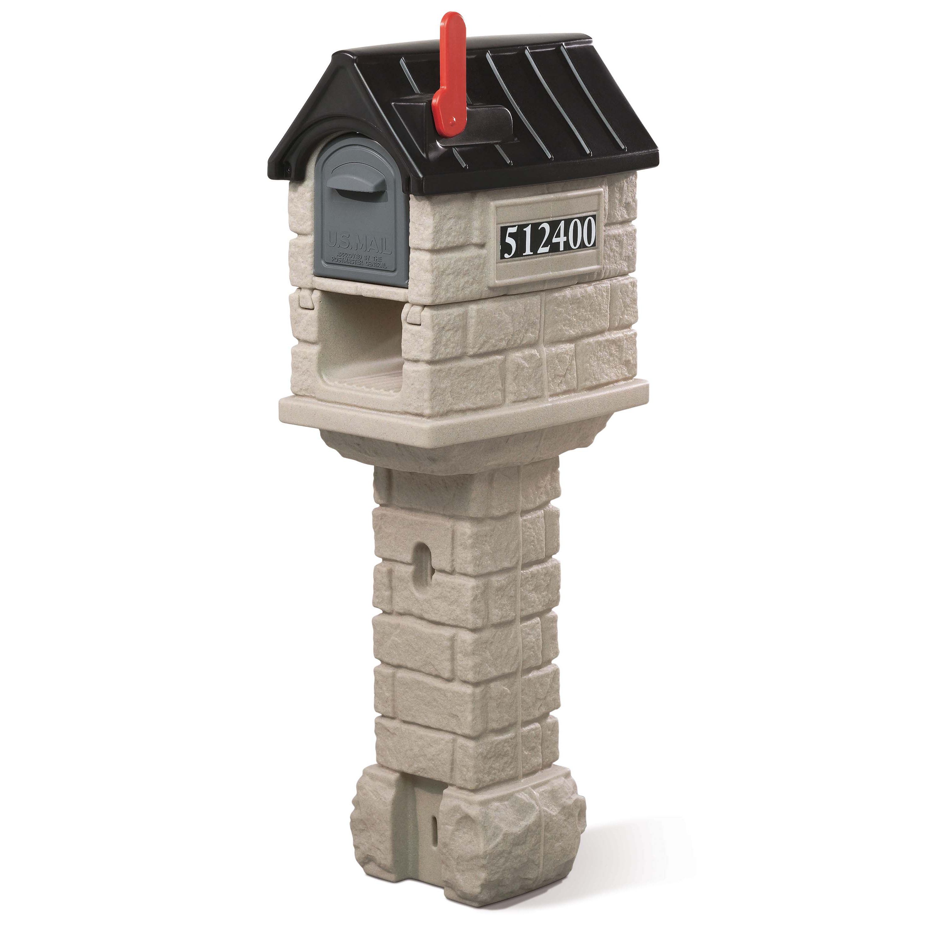 Step2 MailMaster Post Mounted Mailbox with Rain Overhang & Reviews