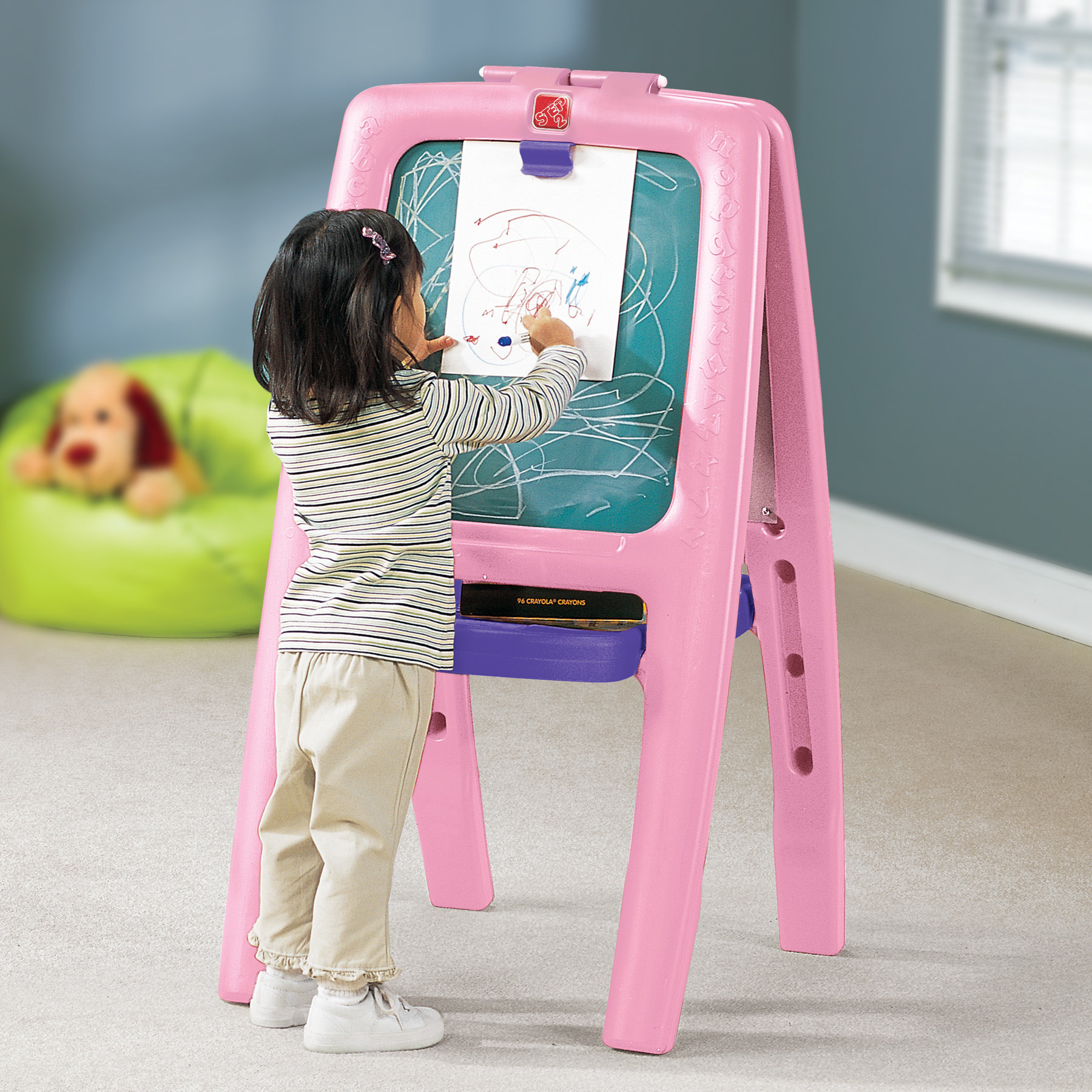 Step2 Marker Tray Folding Board Easel & Reviews Wayfair