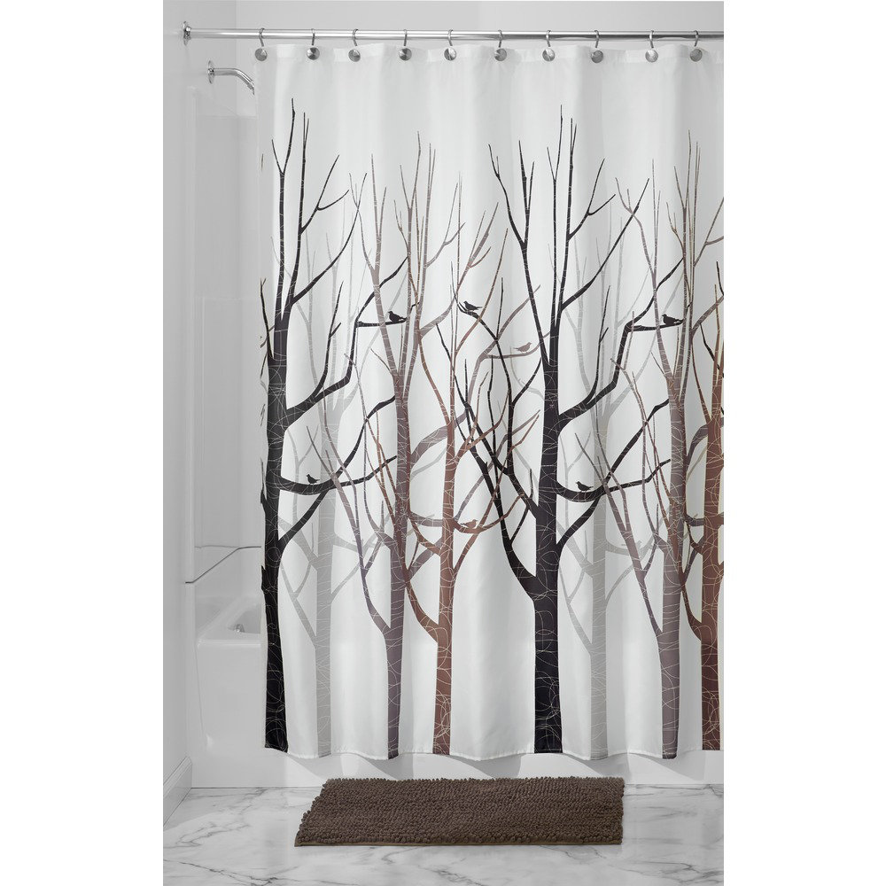 InterDesign Forest Shower Curtain & Reviews Wayfair