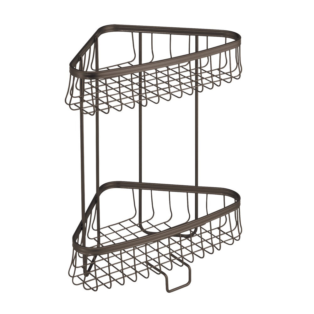 InterDesign York Lyra Steel Free Standing Shower Shelf Wayfair
