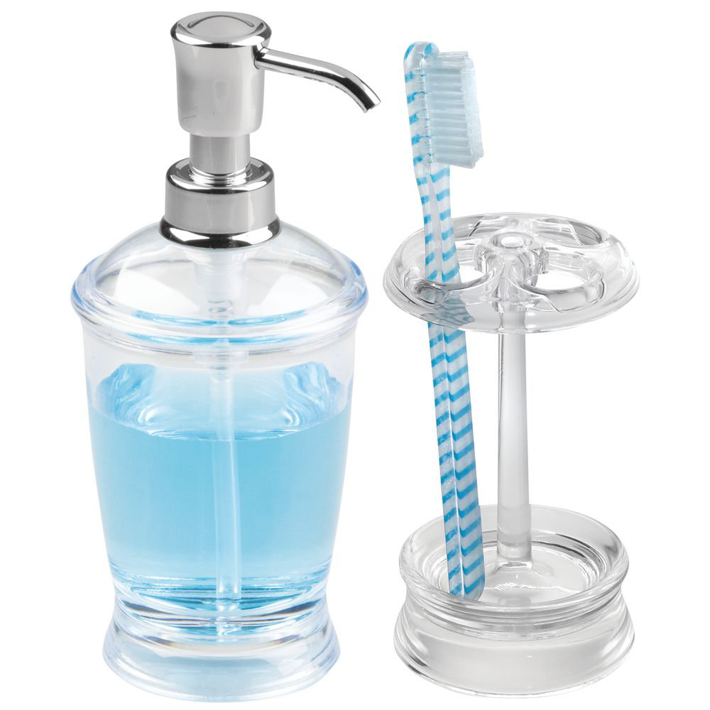 Interdesign Franklin 5 Piece Bathroom Accessory Set Wayfair Interdesign Franklin 5 Piece Bathroom Accessory Set
