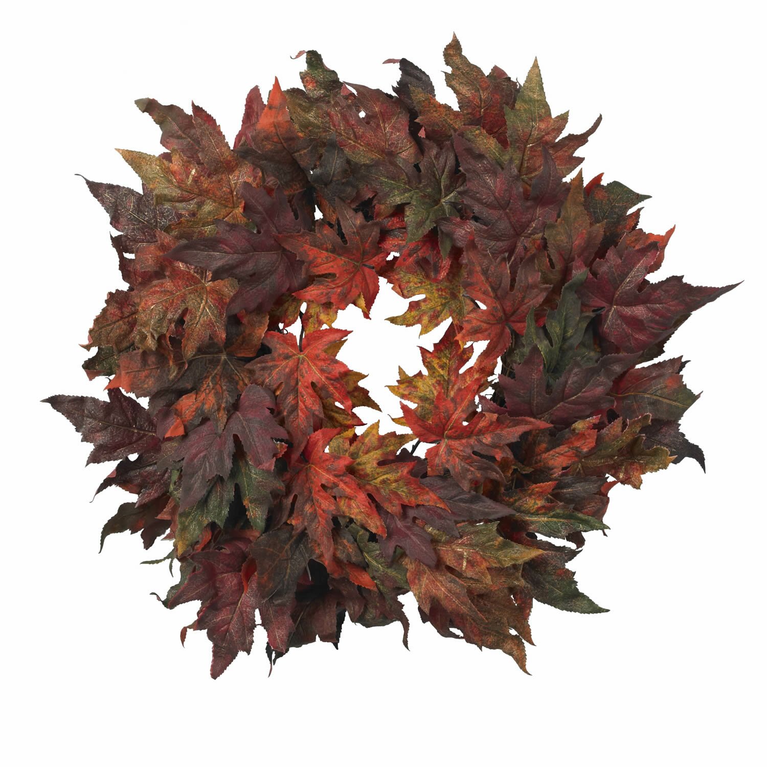 Nearly Natural 30 Maple Leaf Wreath 4908