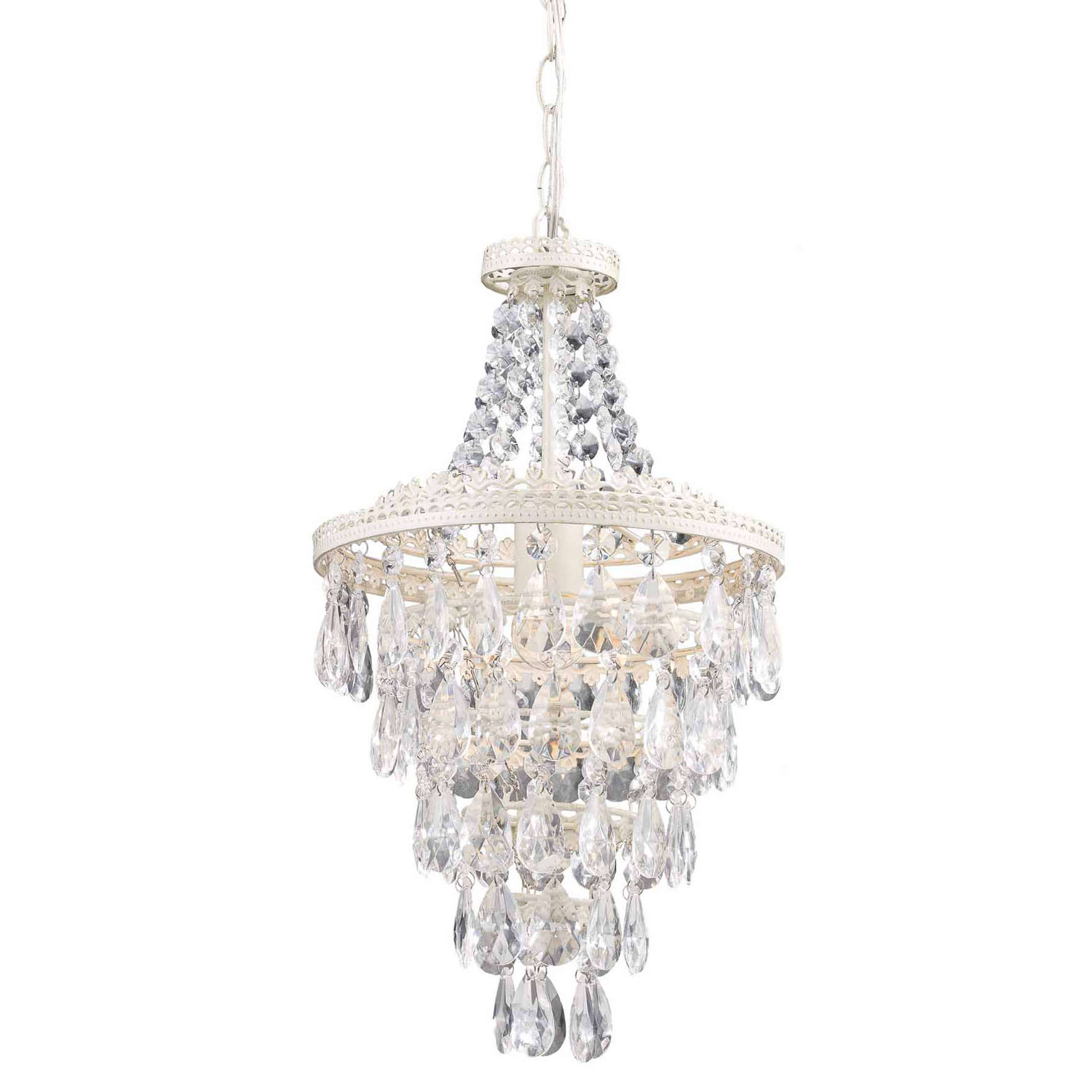 Sterling Industries 1 Light Crystal Mini Pendant & Reviews Wayfair