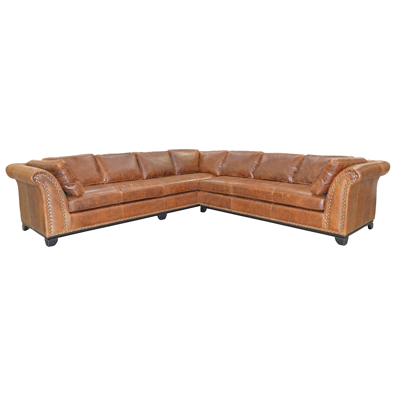 Omnia Leather Kingsley Sectional & Reviews Wayfair
